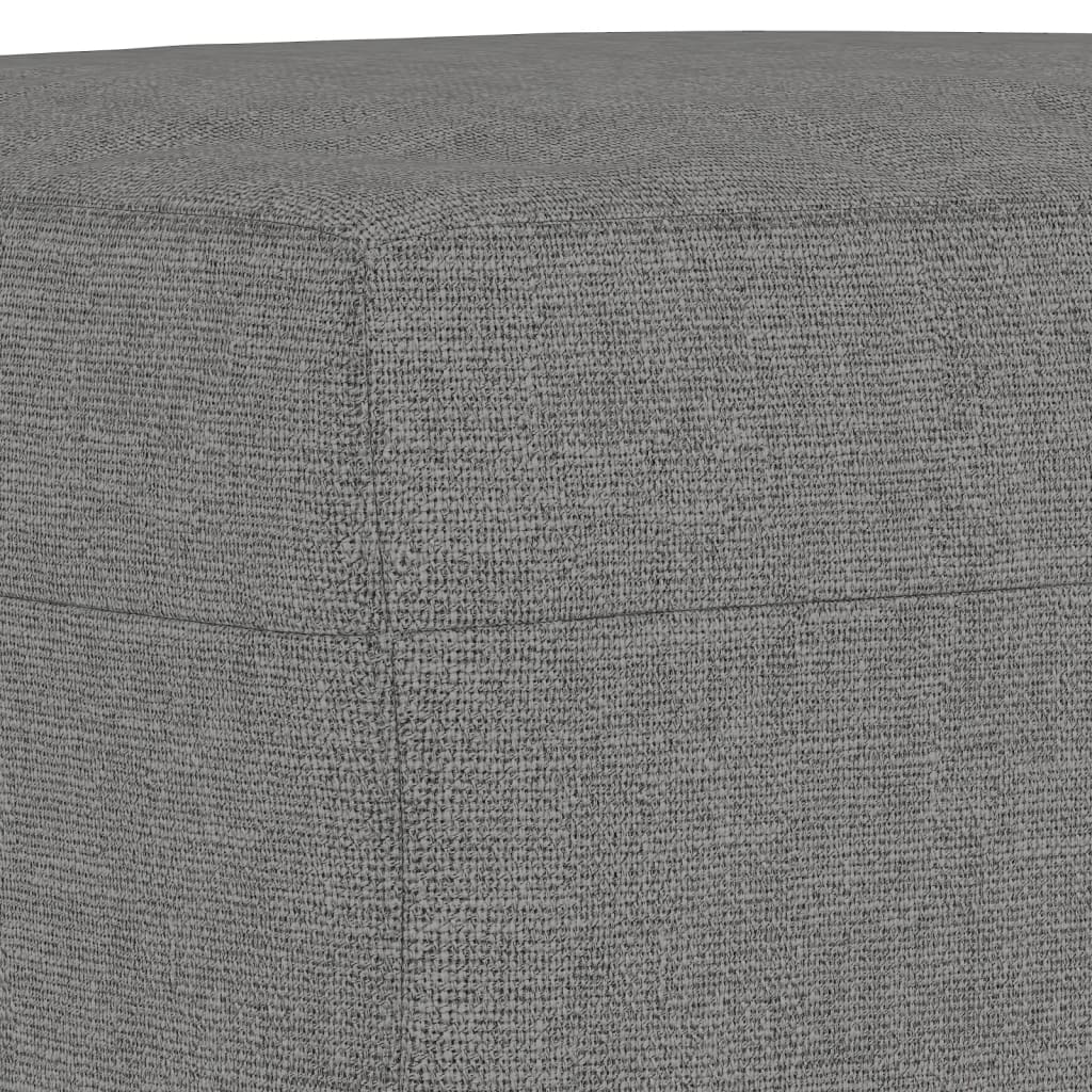 Bench Dark Grey 100x35x41 cm Fabric