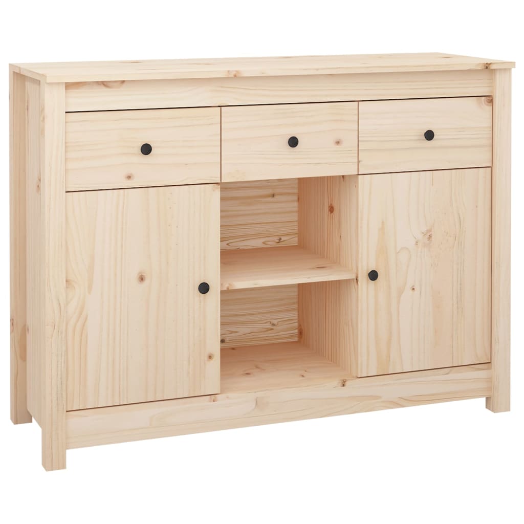 Sideboard 00X35X74.5 Cm Solid Wood Pine