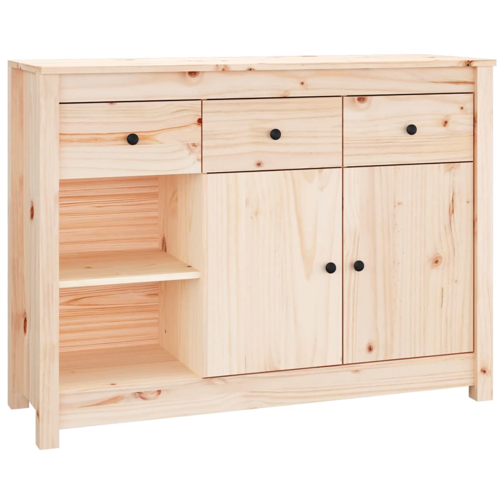 Sideboard 00X35X74 Cm Solid Wood Pine