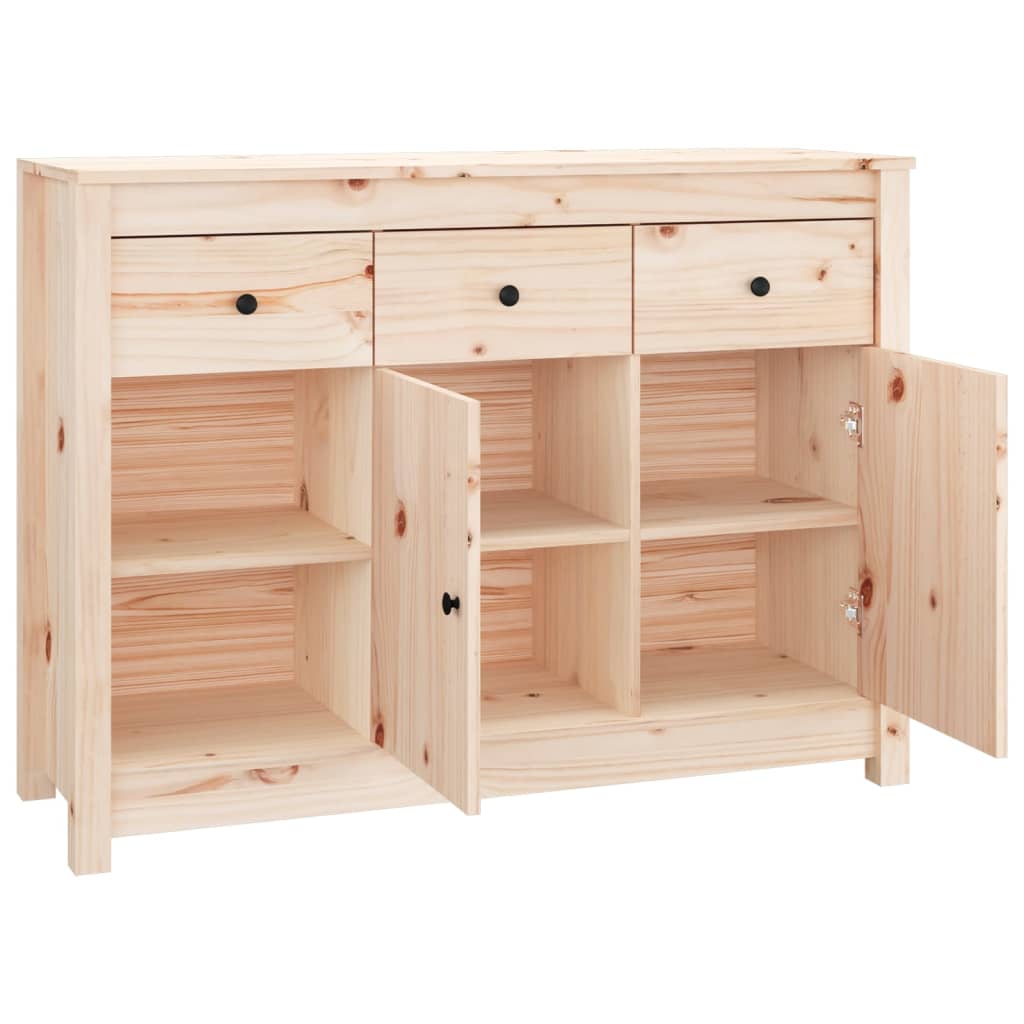 Sideboard 00X35X74 Cm Solid Wood Pine