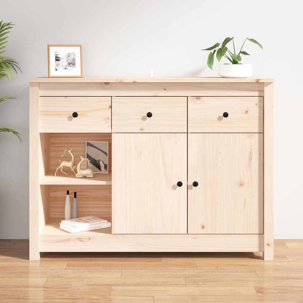 Sideboard 00X35X74 Cm Solid Wood Pine