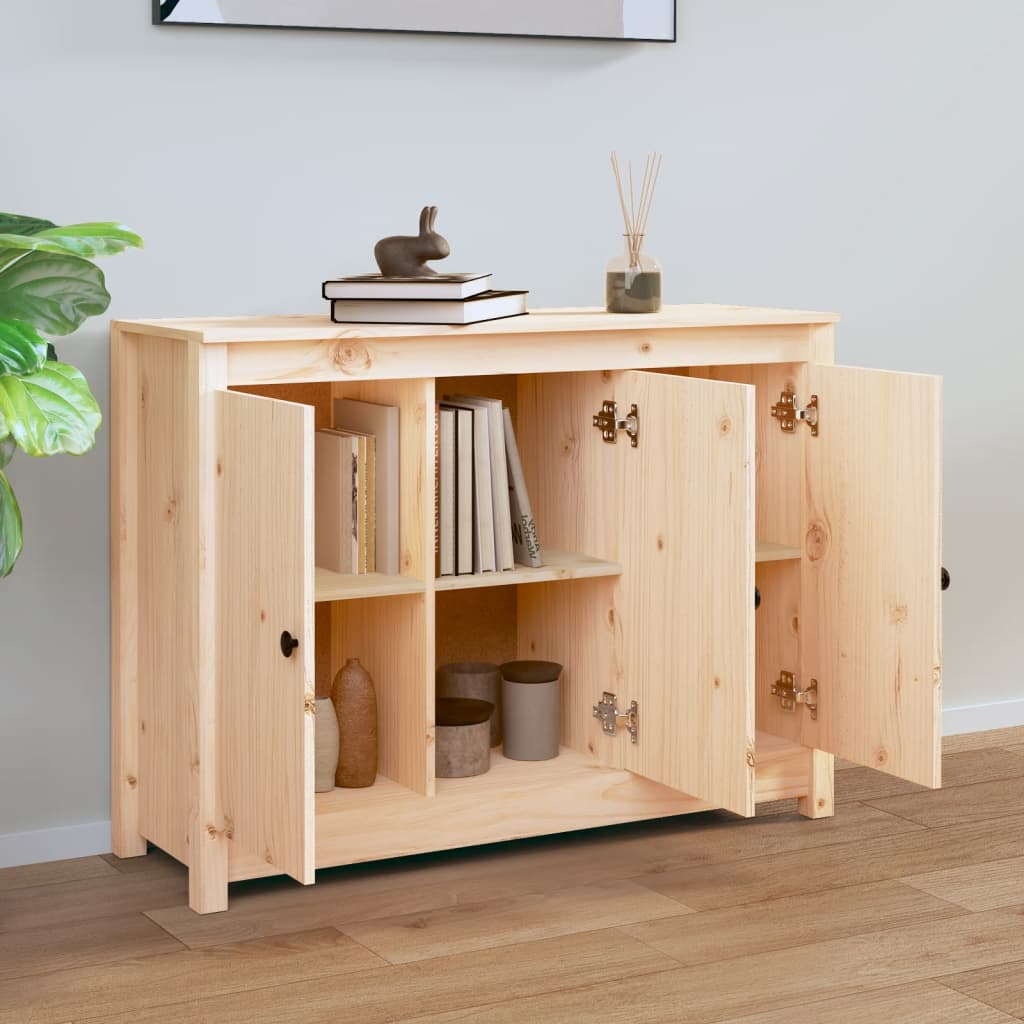 Sideboard 00X35X74 Cm Solid Wood Pine