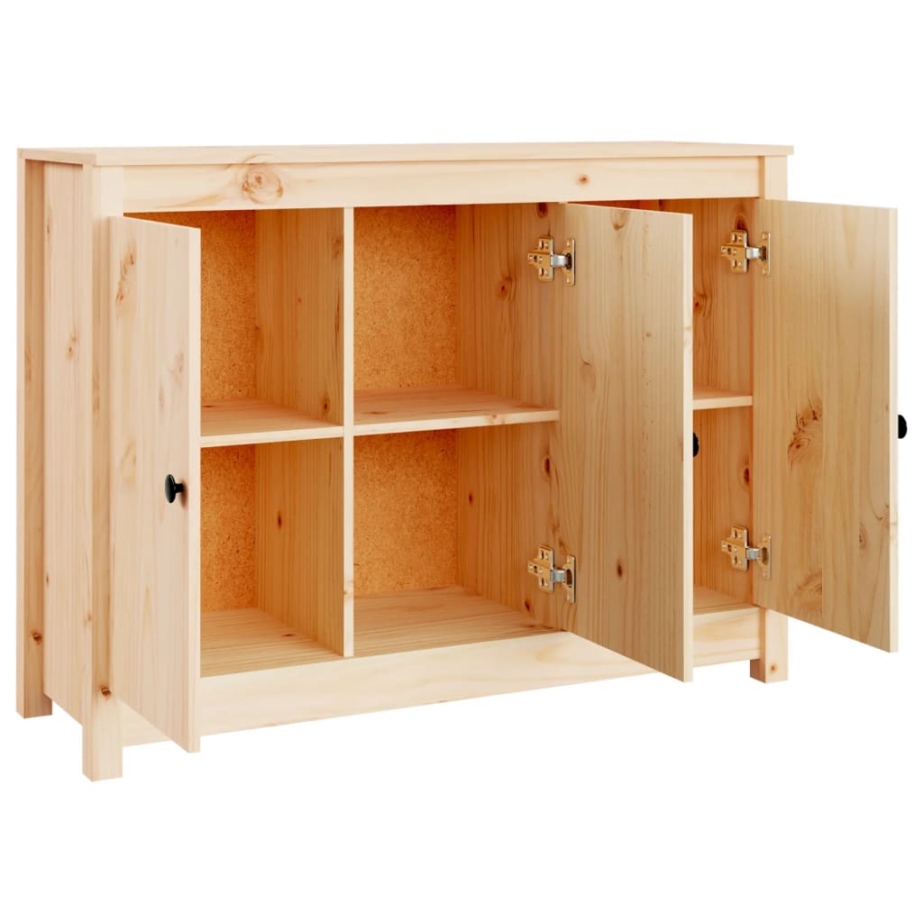 Sideboard 00X35X74 Cm Solid Wood Pine