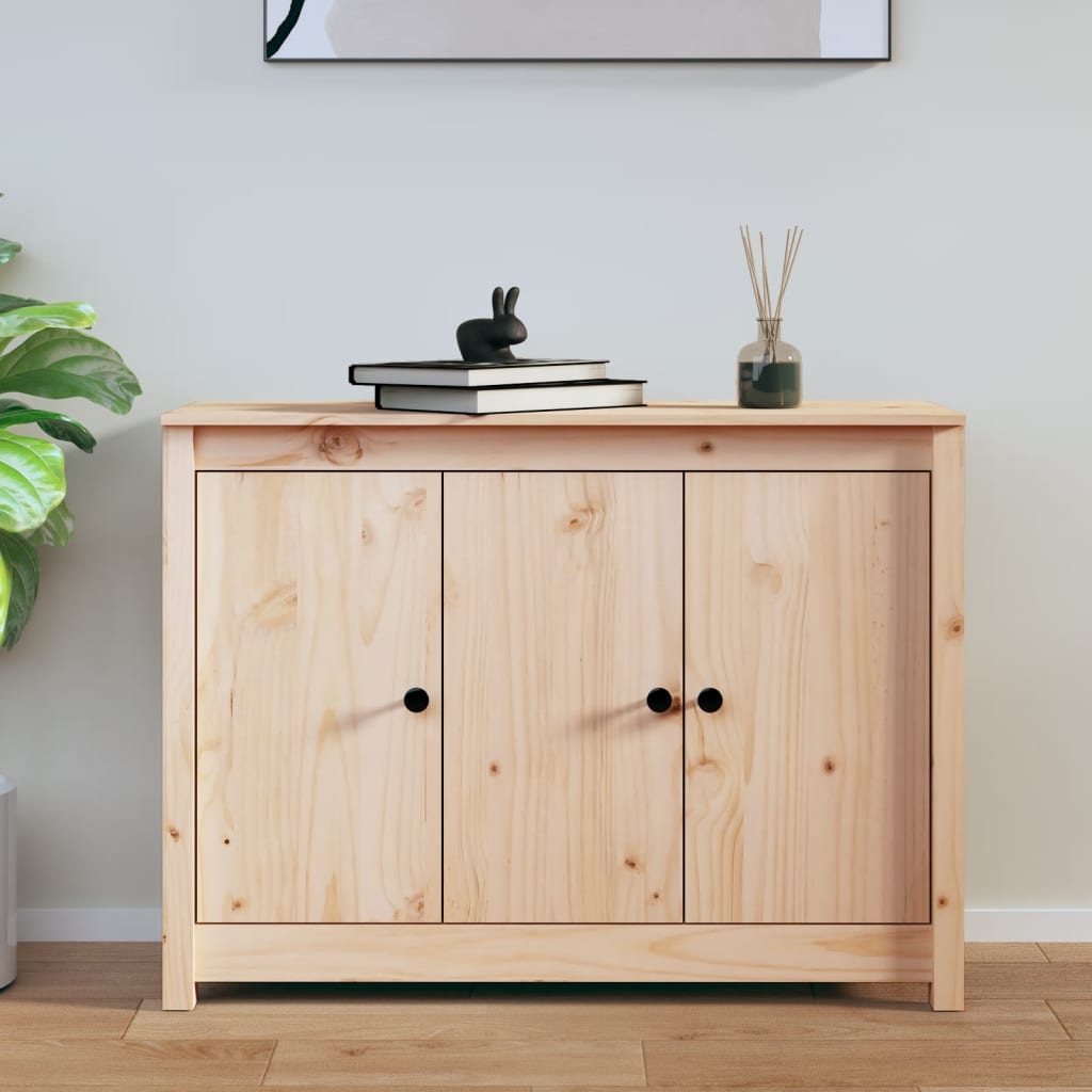 Sideboard 00X35X74 Cm Solid Wood Pine