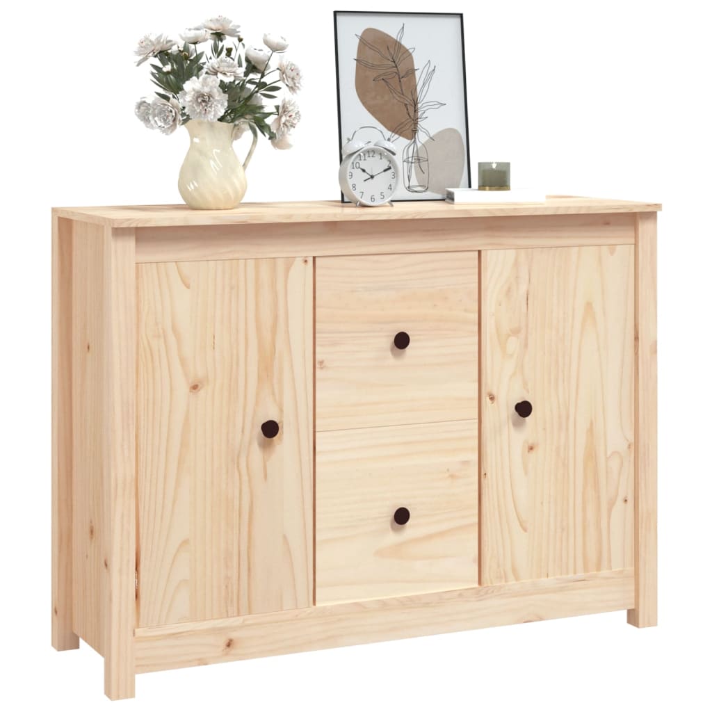 Sideboard 00X35X74 Cm Solid Wood Pine