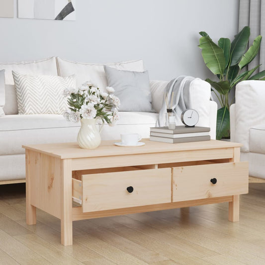 Coffee Table 00X50X40 Cm Solid Wood Pine