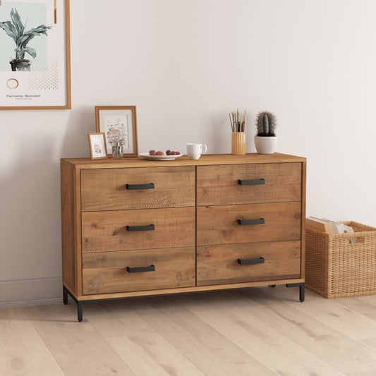 Sideboard 0X35X70 Cm Solid Pinewood