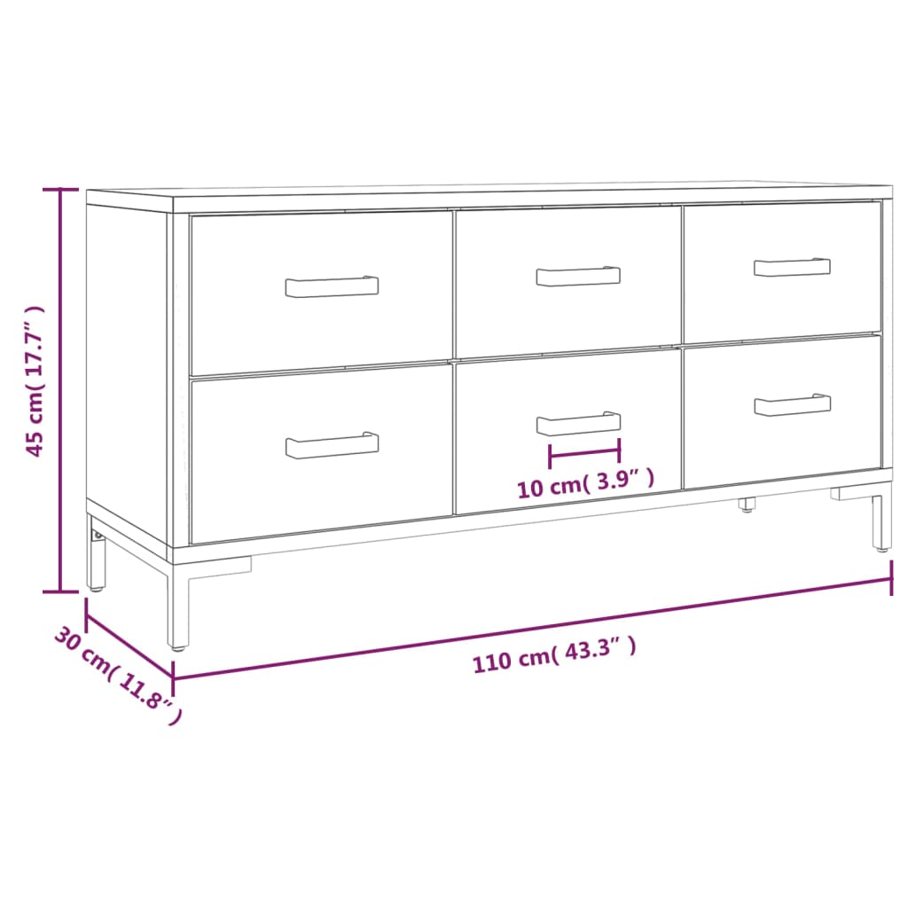 Storage Bench 110X30X45 Cm Solid Pinewood