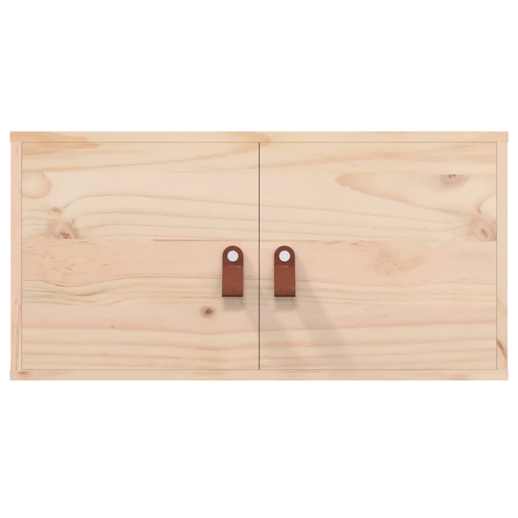 Wall Cabinet 60x30x30 cm Solid Wood Pine