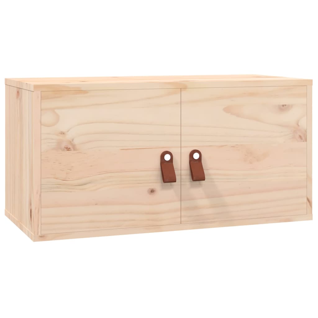 Wall Cabinets 2 pcs 60x30x30 cm Solid Wood Pine