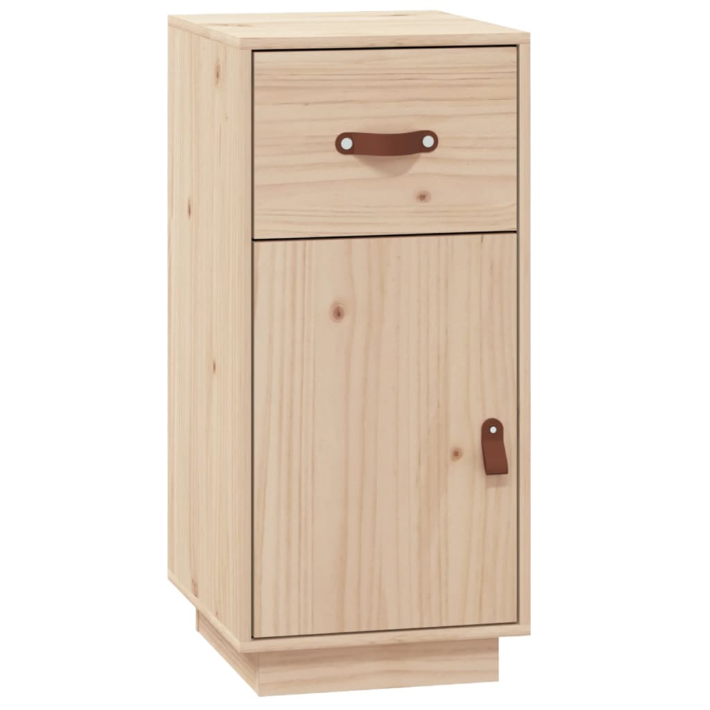 Sideboard 34X40X75 Cm Solid Wood Pine