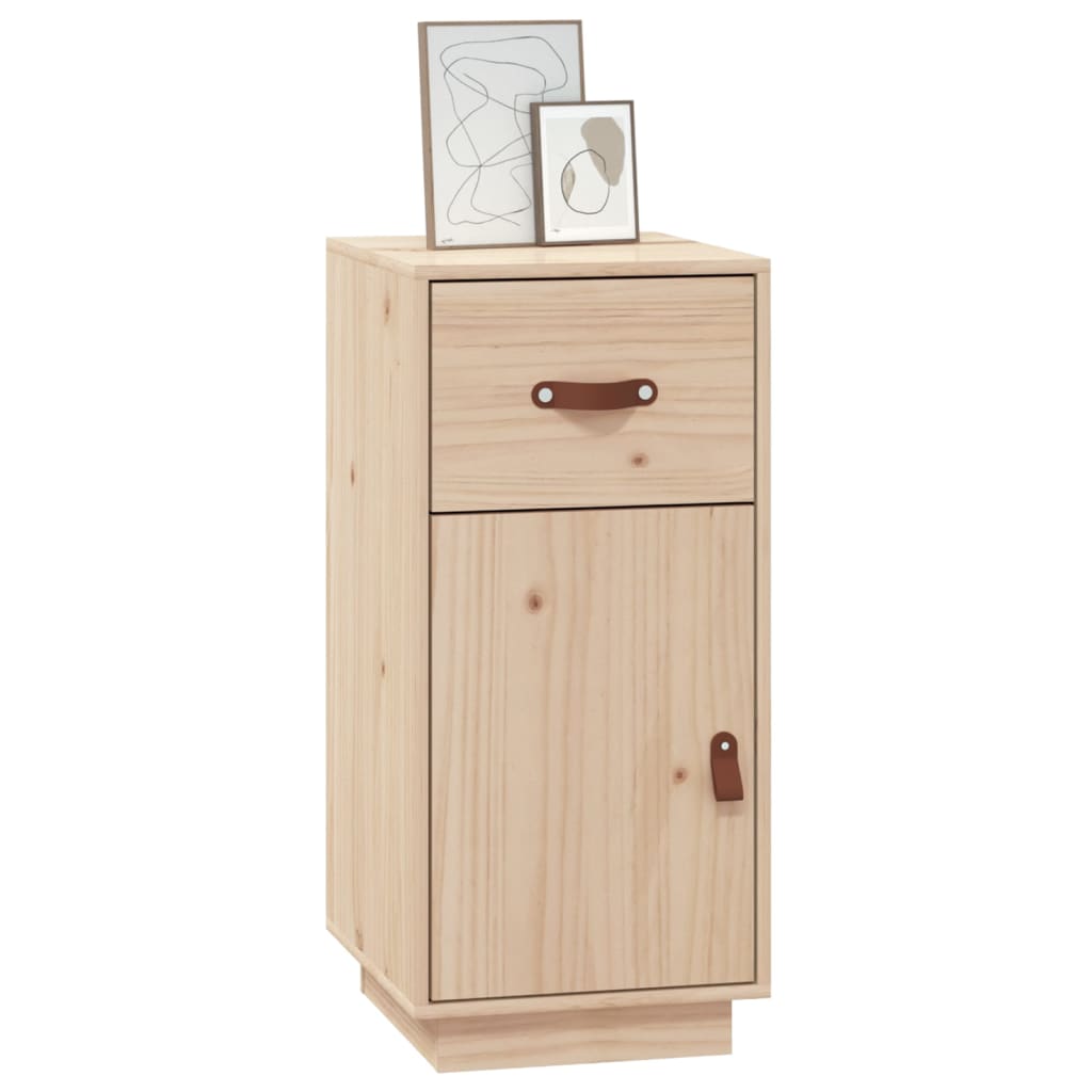 Sideboard 34X40X75 Cm Solid Wood Pine