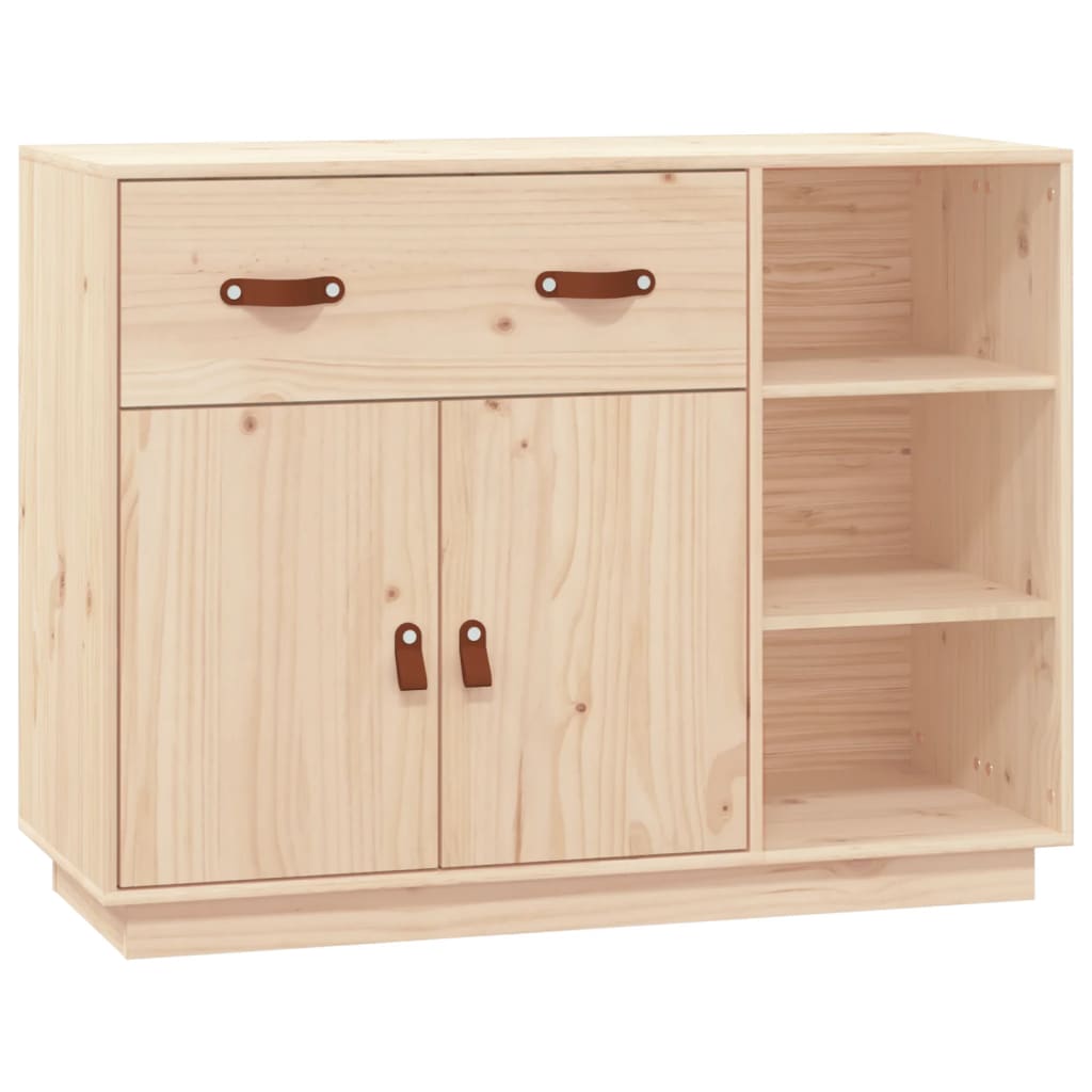 Sideboard 98.5X40X75 Cm Solid Wood Pine