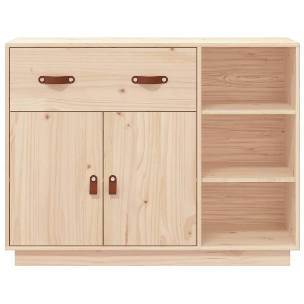 Sideboard 98.5X40X75 Cm Solid Wood Pine