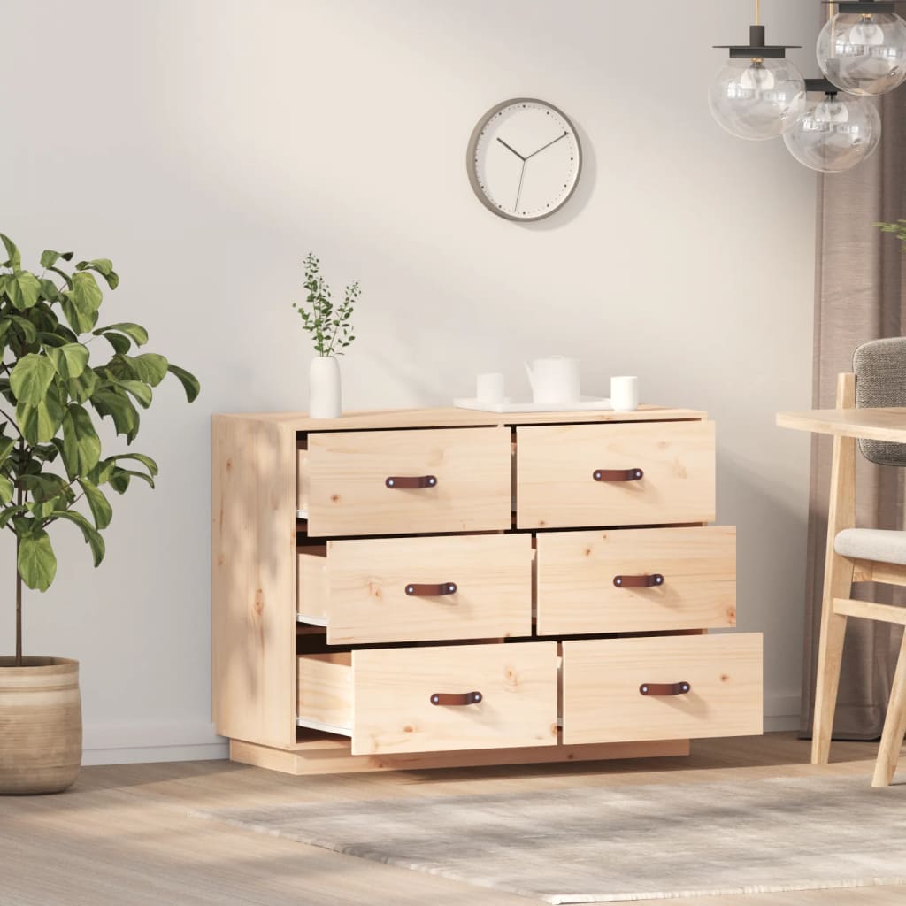 Sideboard 00X40X75 Cm Solid Wood Pine