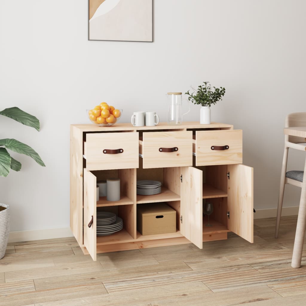 Sideboard 00X40X75 Cm Solid Wood Pine