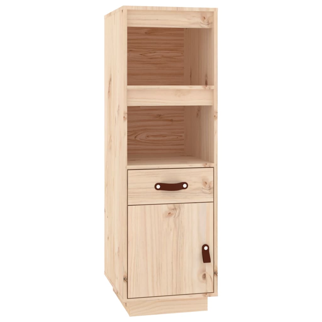 Highboard 34X40X08.5 Cm Solid Wood Pine