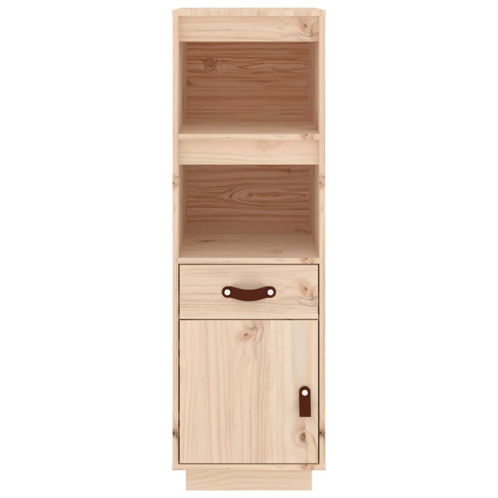 Highboard 34X40X08.5 Cm Solid Wood Pine