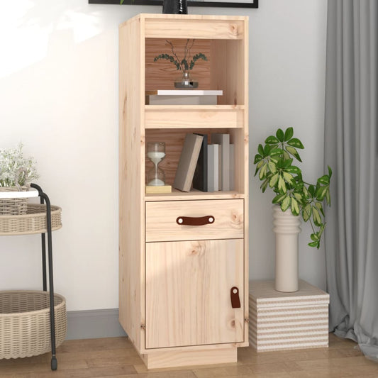 Highboard 34X40X08.5 Cm Solid Wood Pine