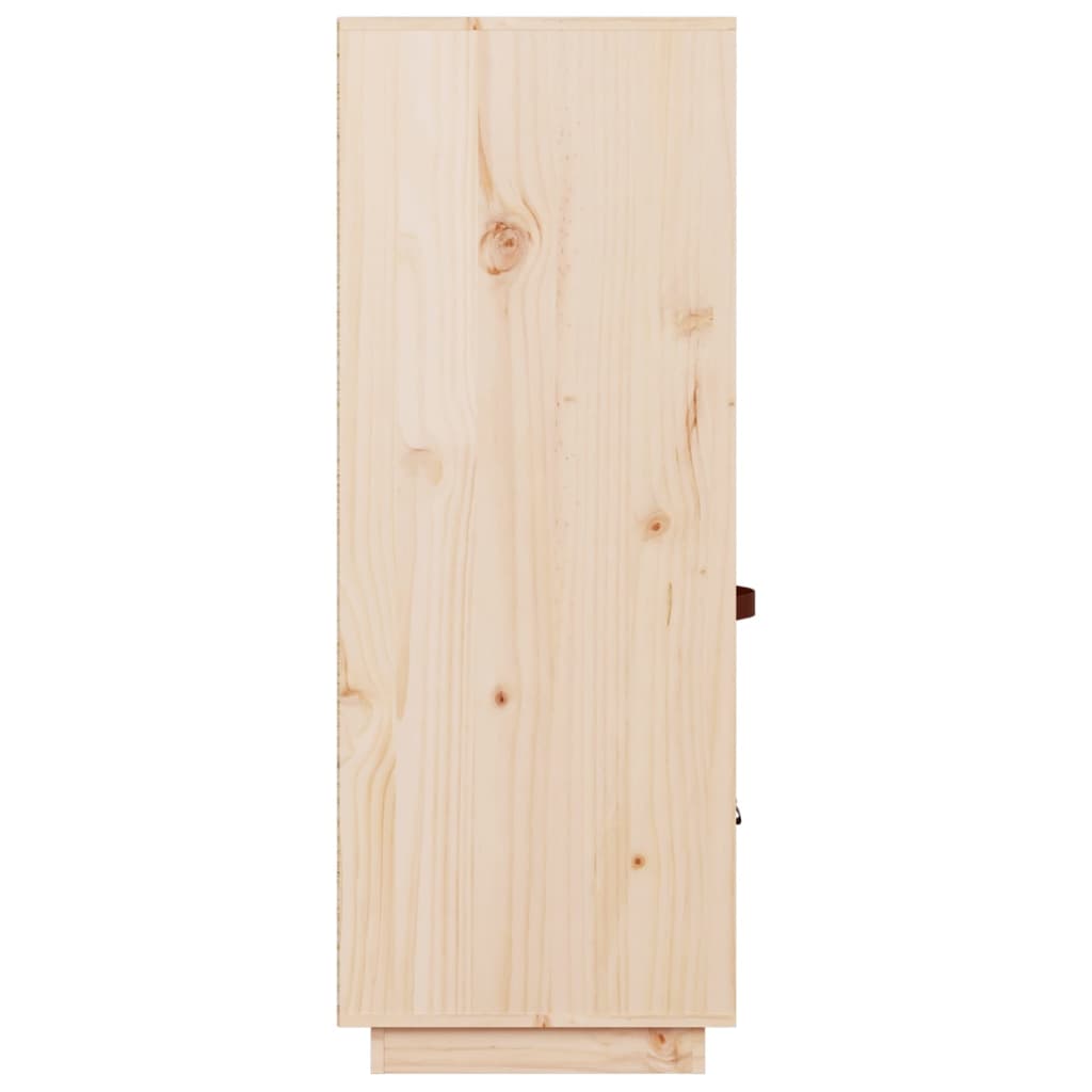 Highboard 67X40X08.5 Cm Solid Wood Pine