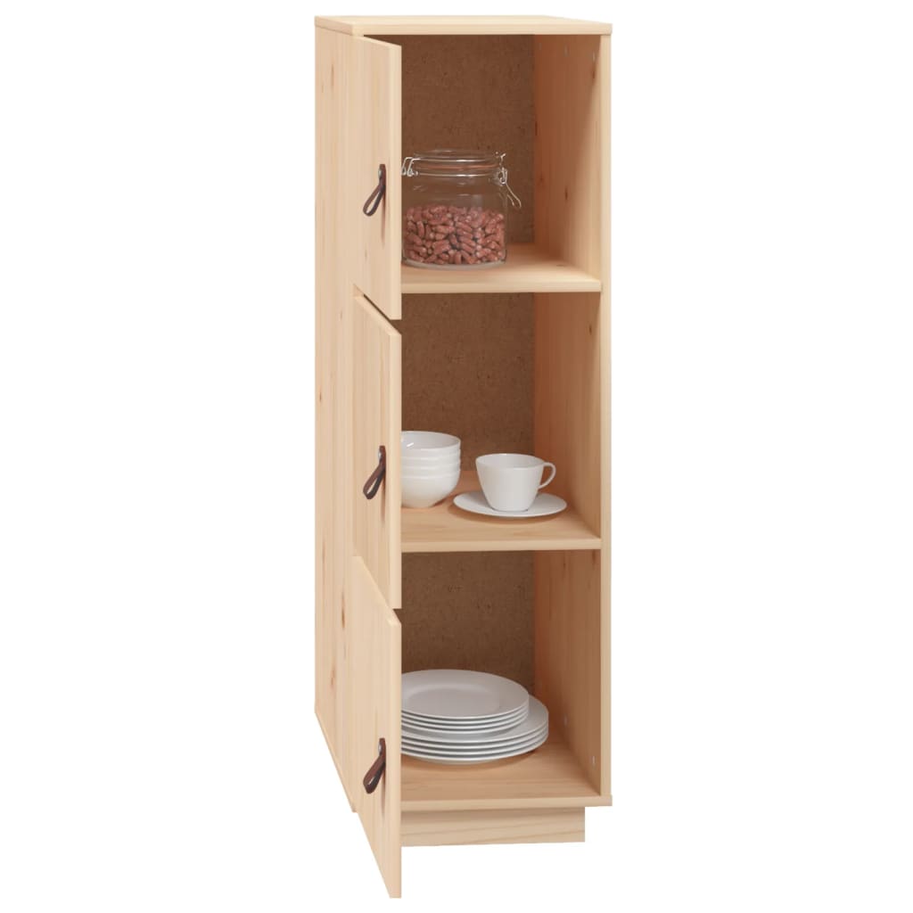 Highboard 34X40X08.5 Cm Solid Wood Pine