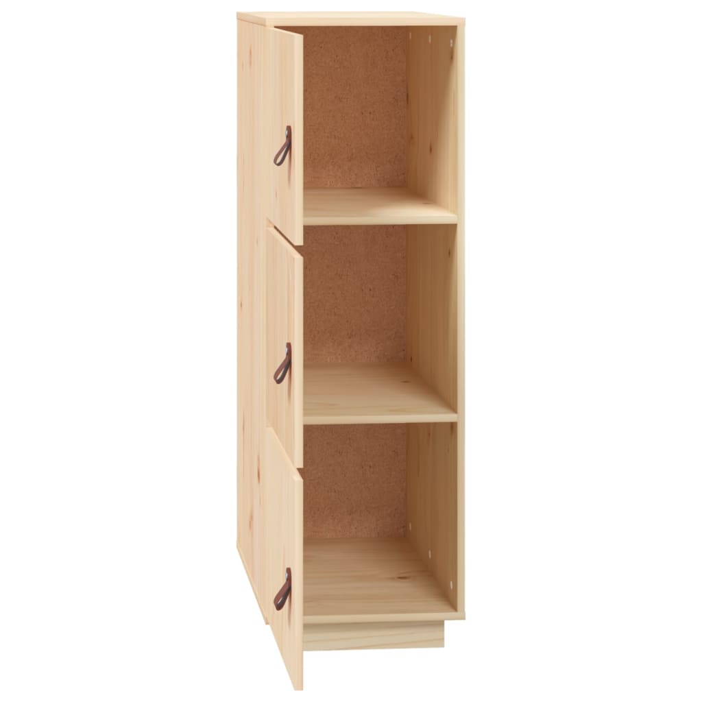 Highboard 34X40X08.5 Cm Solid Wood Pine