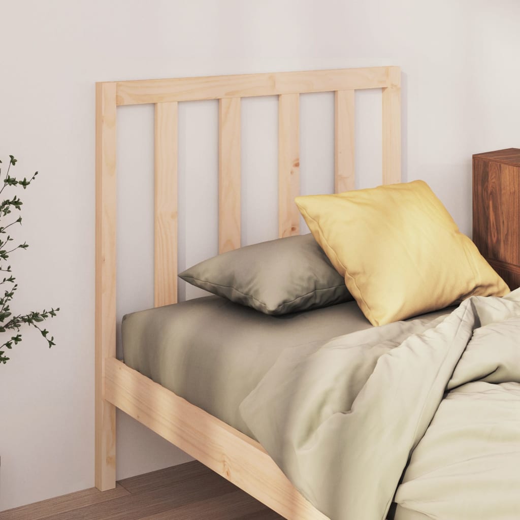 Bed Headboard 96X4X00 Cm Solid Wood Pine