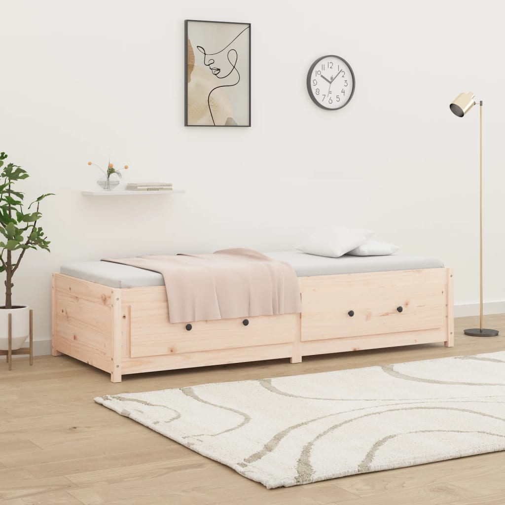 Day Bed 92X187 Cm Single Size Solid Wood Pine