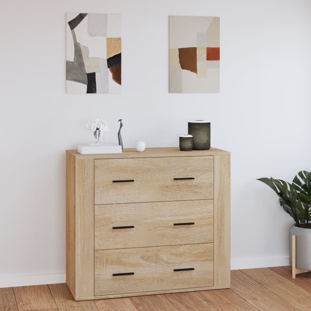 Sideboard 80X33X70 Cm Engineered Wood