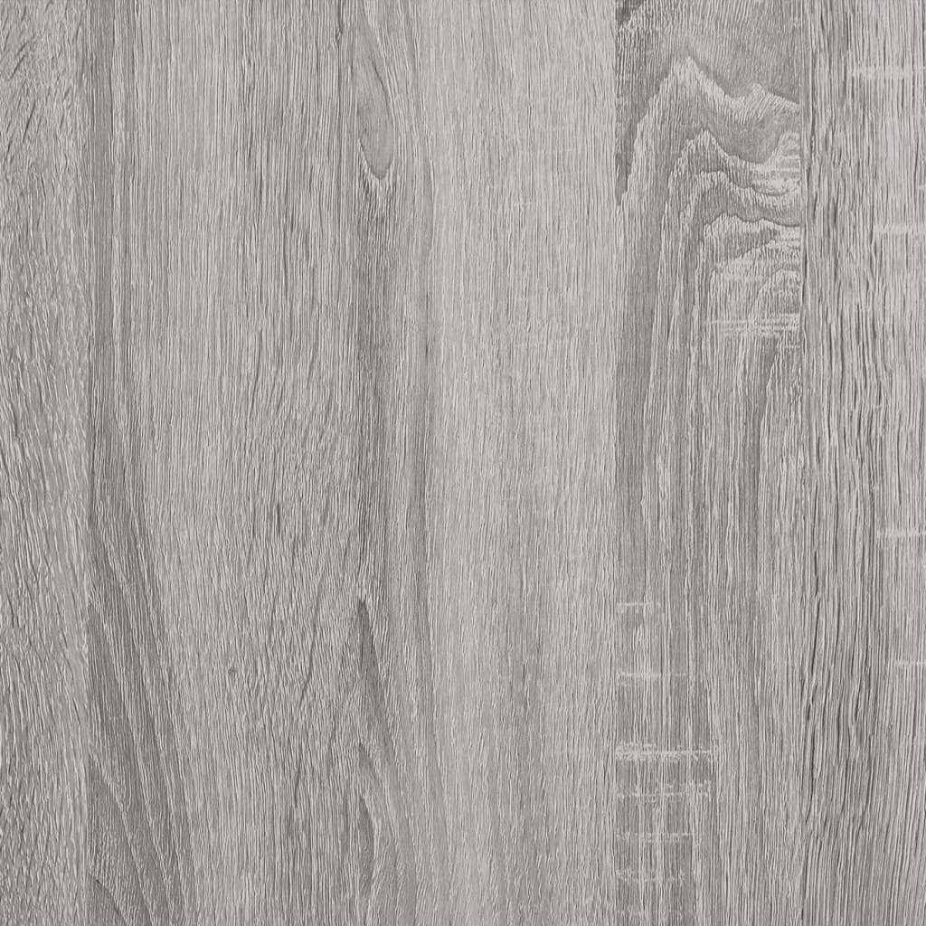 Sideboard Grey Sonoma 80X33X70 Cm Engineered Wood