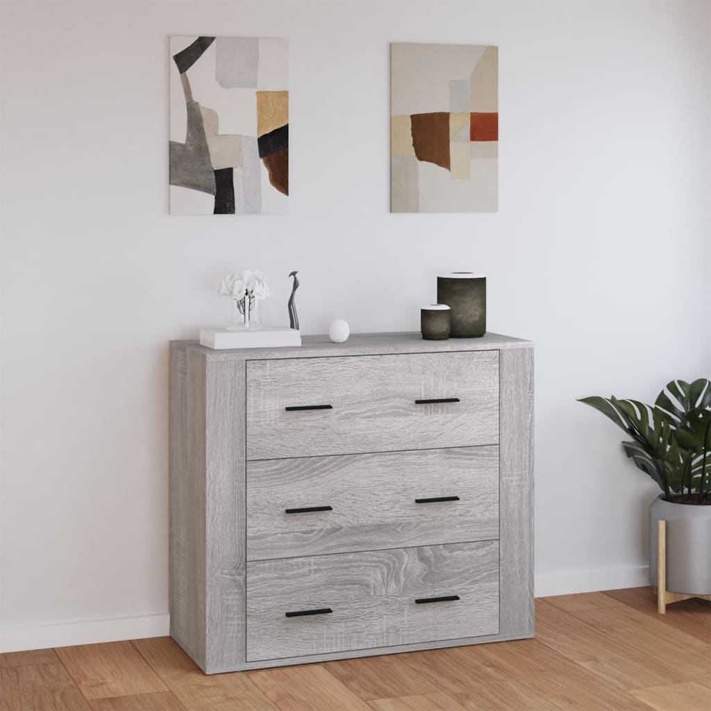 Sideboard 80X33X70 Cm Engineered Wood