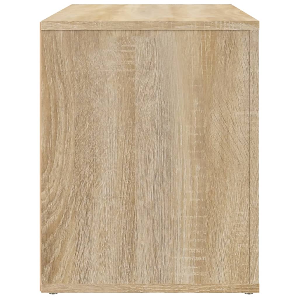 Bedside Cabinet Sonoma Oak 60x36x45 cm Engineered Wood