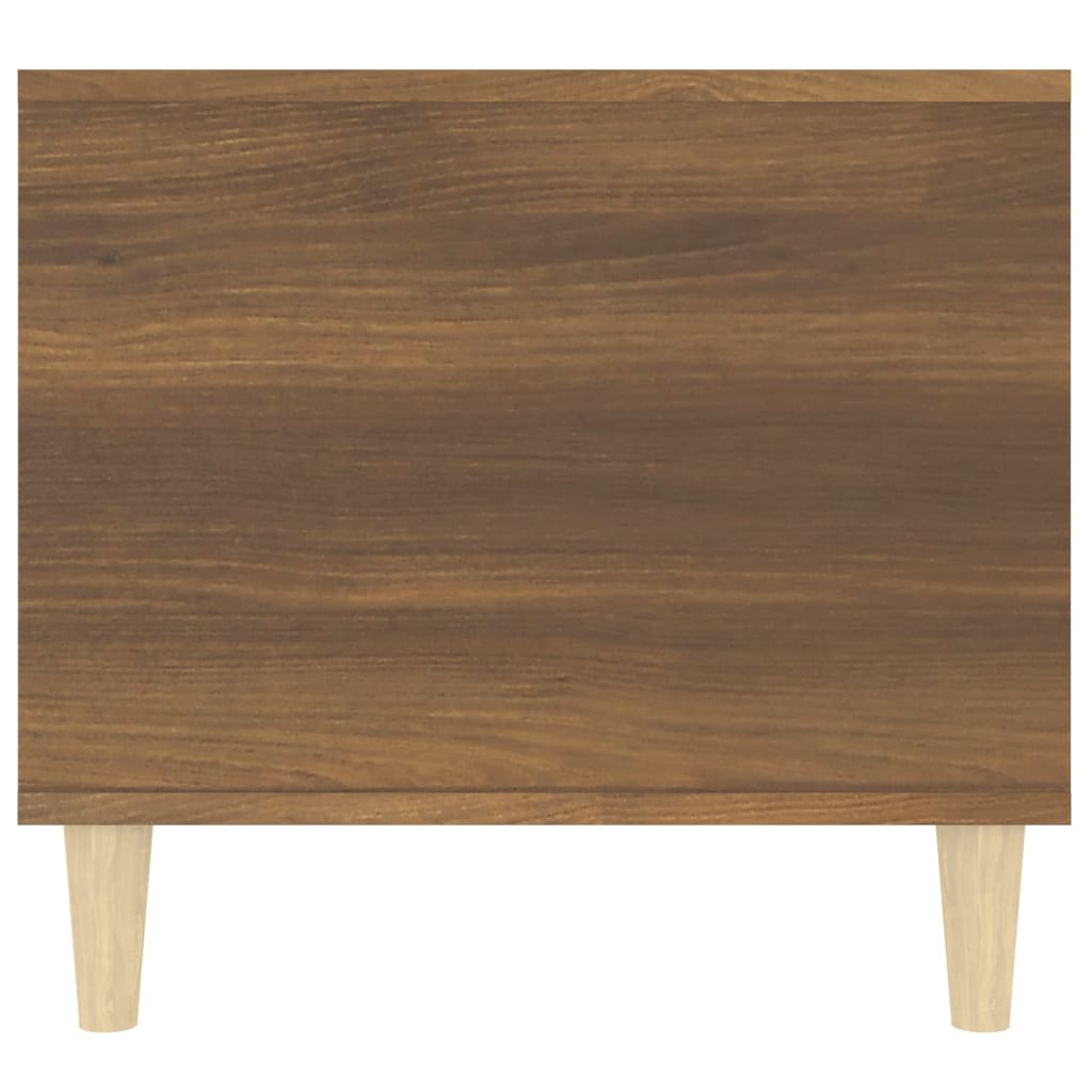 Coffee Table Brown Oak 90x49x45 cm Engineered Wood