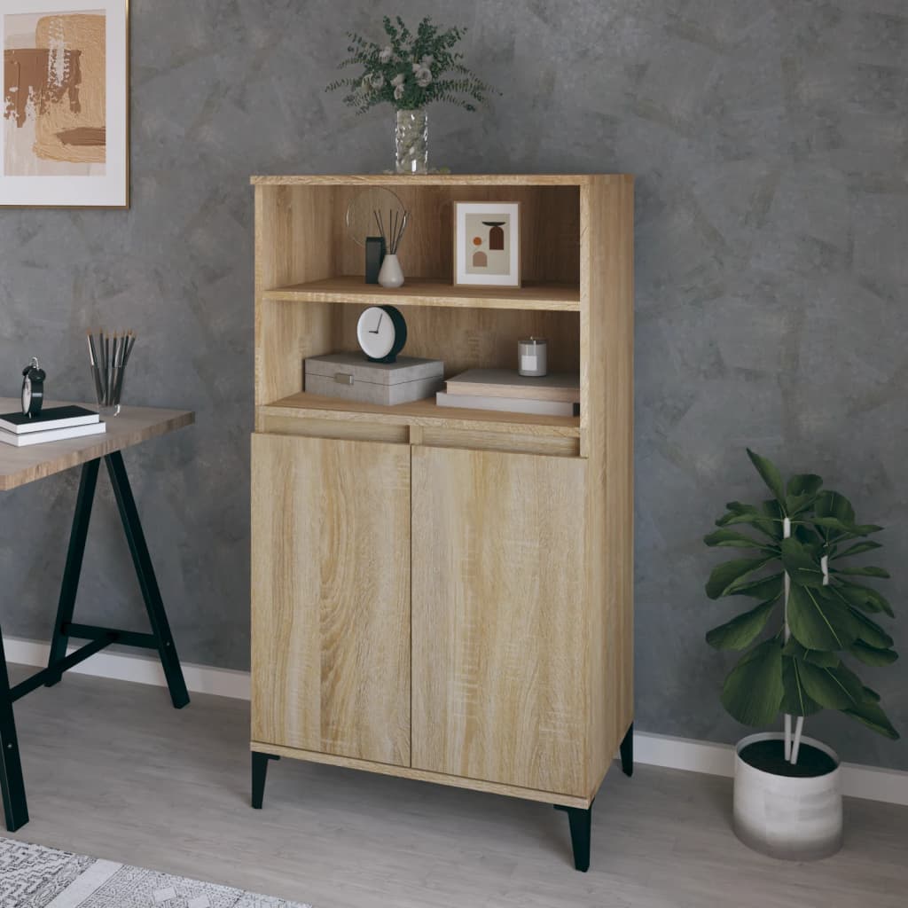 Highboard 60X36X0 Cm Engineered Wood