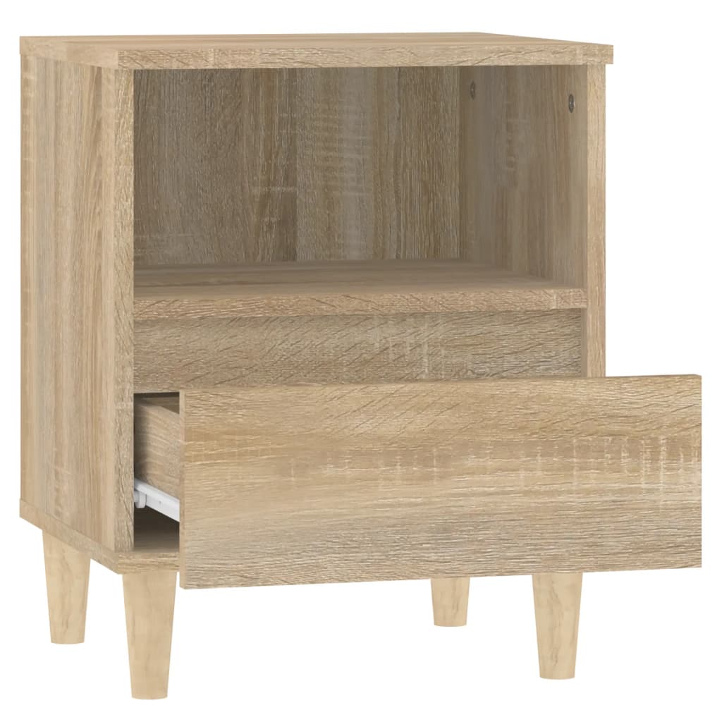 Bedside Cabinet Sonoma Oak 40x35x50 cm