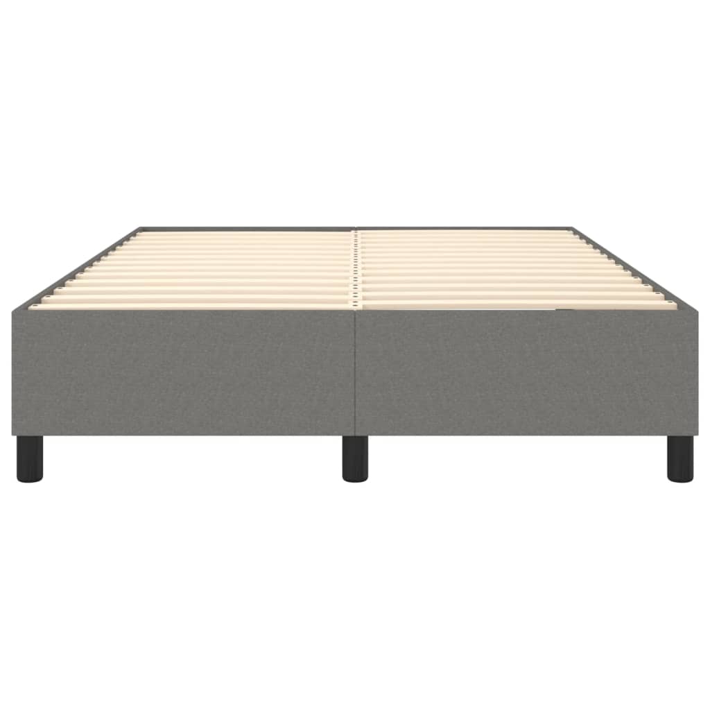 Box Spring Bed Frame 153X203 Cm Fabric