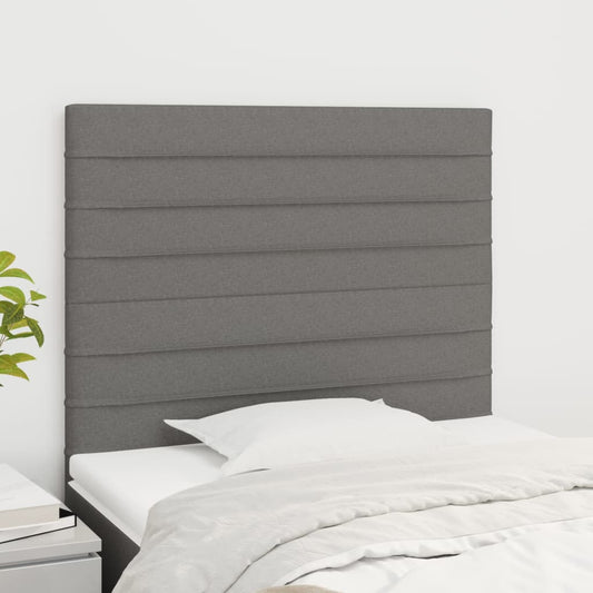 Headboards 2 Pcs 80X5X78/88 Cm Fabric