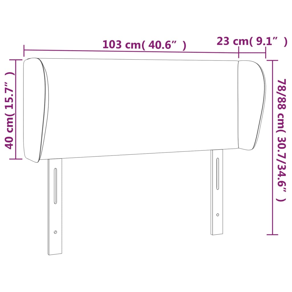 Headboard With Ears Fabric