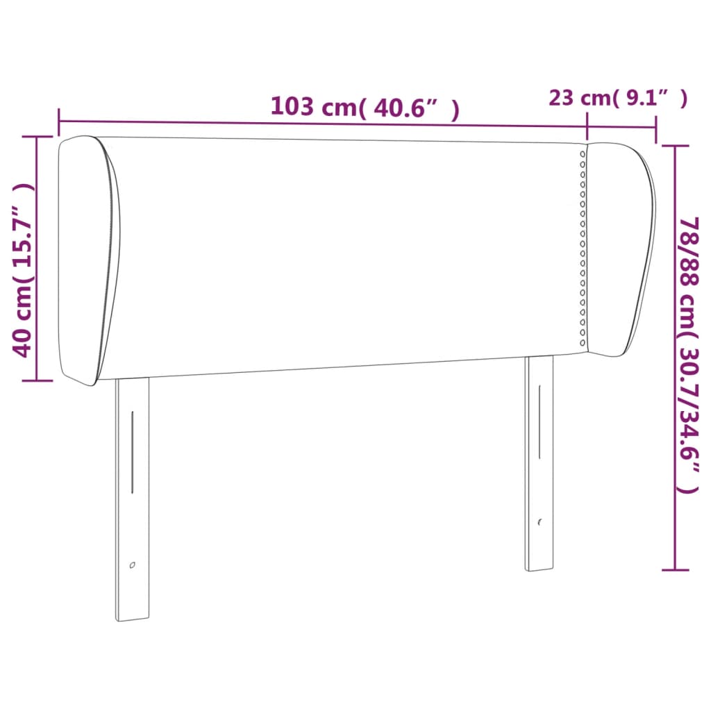 Headboard With Ears Fabric