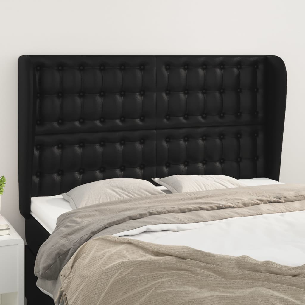 Headboard With Ears Faux Leather