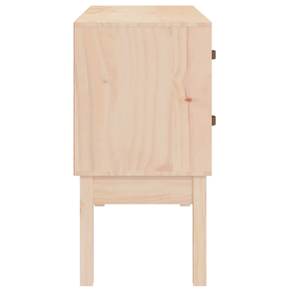 Console Cabinet 90X40X78 Cm Solid Wood Pine