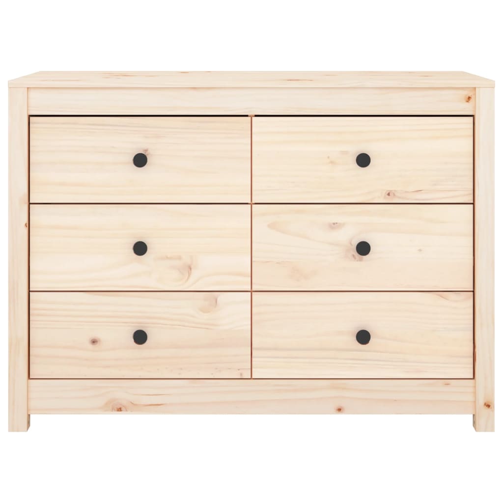 Side Cabinet Solid Wood Pine