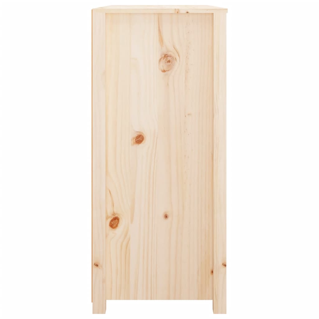 Side Cabinet 100x40x90 cm Solid Wood Pine