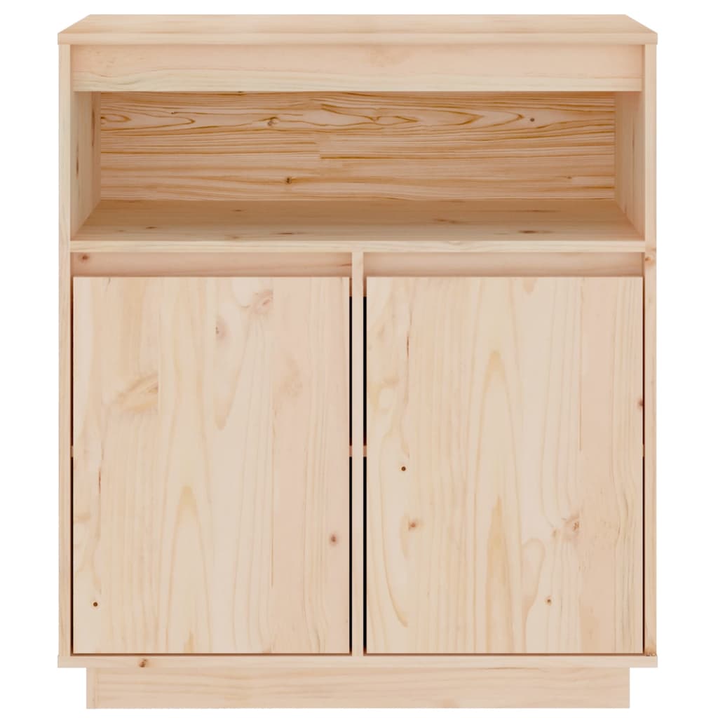 Sideboard 70X34X80 Cm Solid Wood Pine