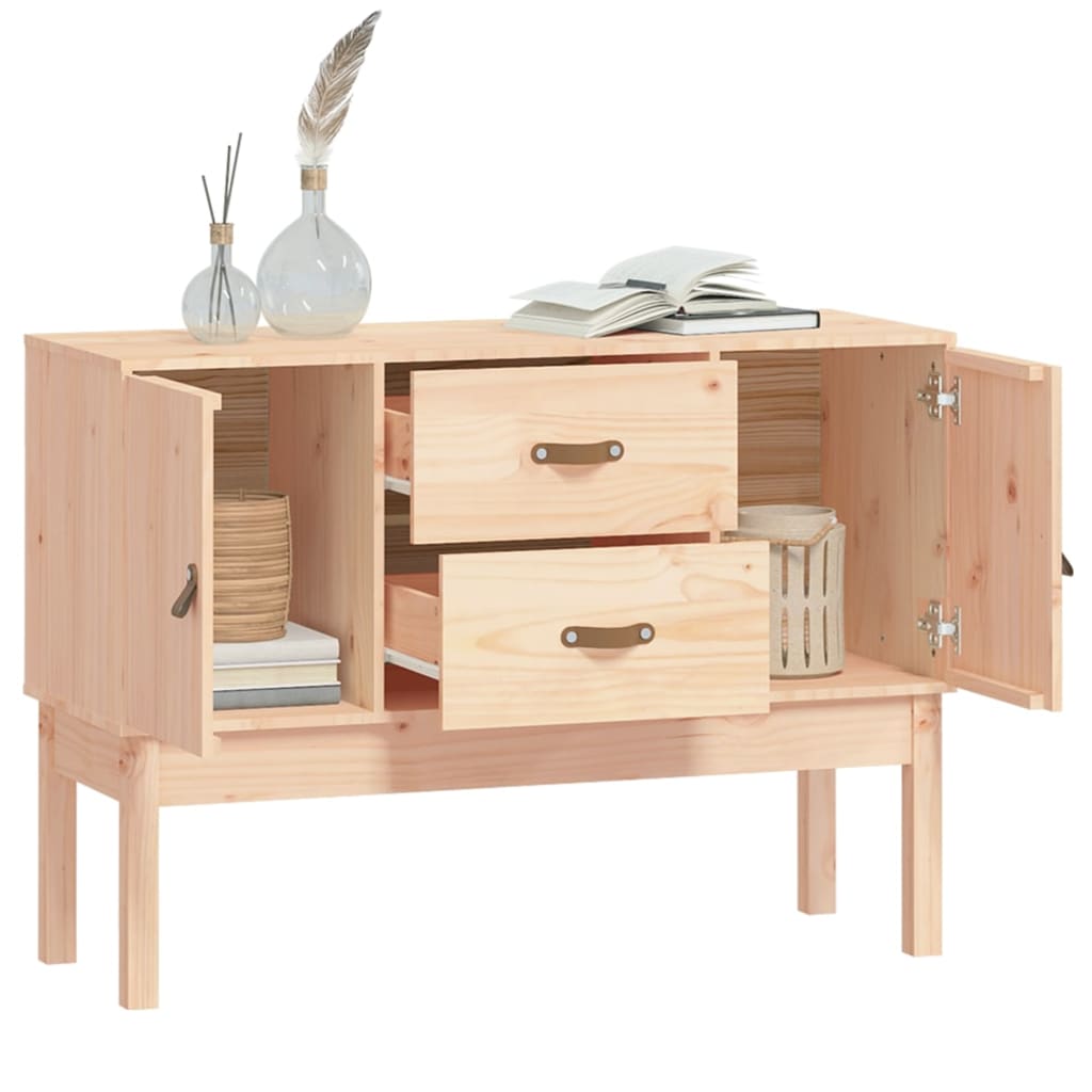 Sideboard 0X40X78 Cm Solid Wood Pine