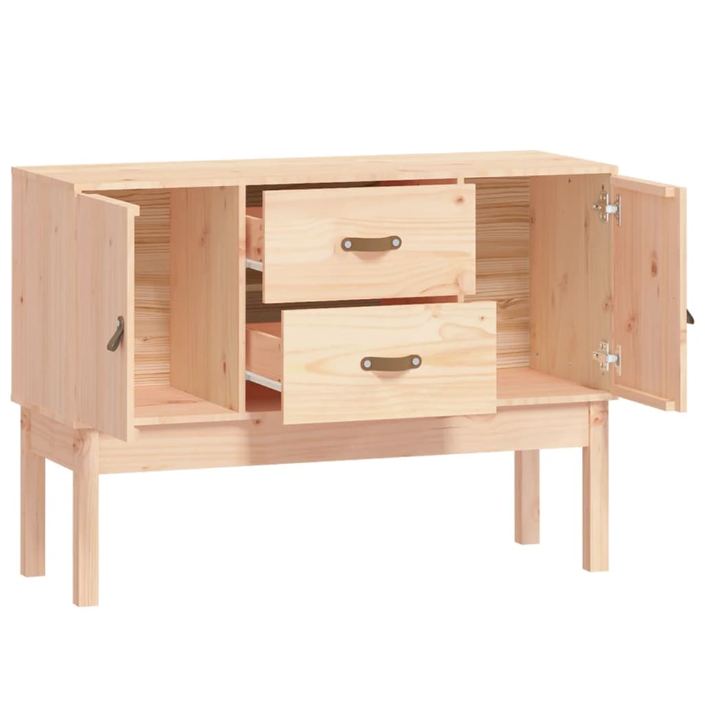 Sideboard 0X40X78 Cm Solid Wood Pine