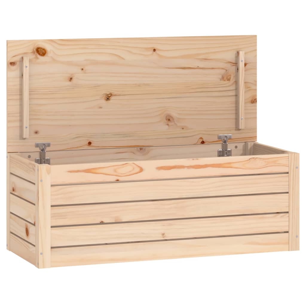 Storage Box Solid Wood Pine