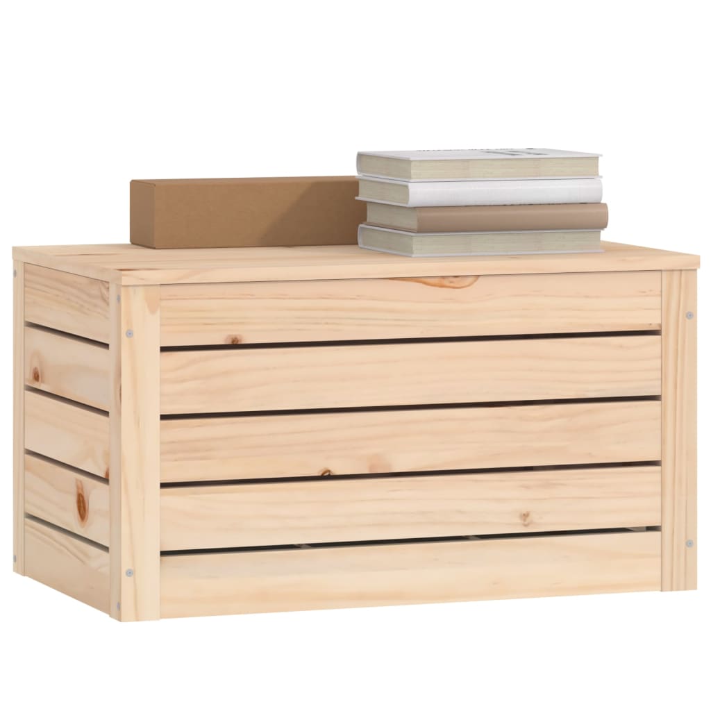 Storage Box Solid Wood Pine