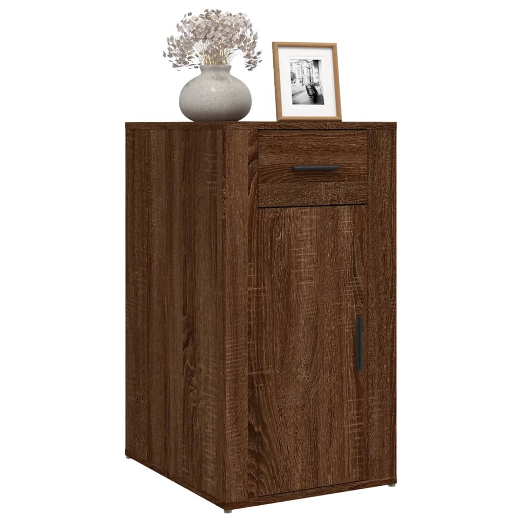 Desk Cabinet 40X49X75 Cm Engineered Wood