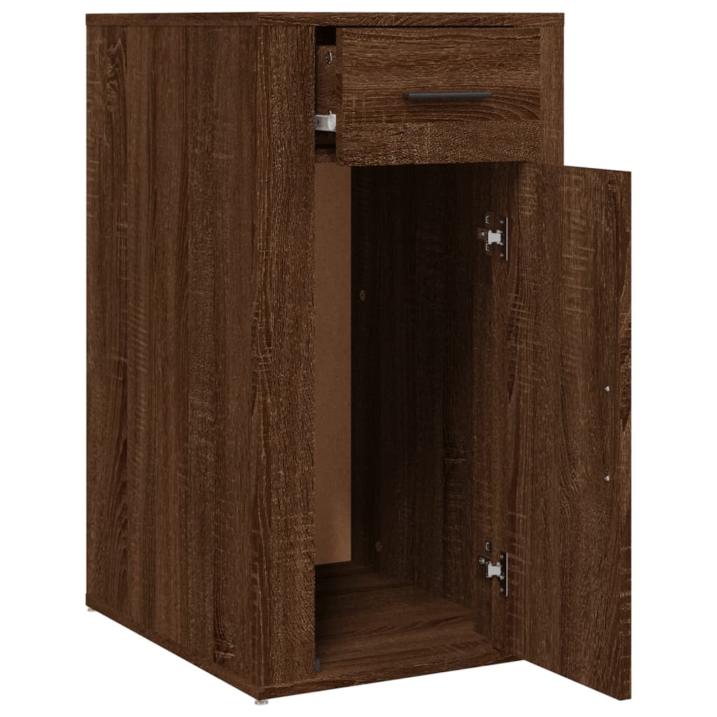 Desk Cabinet 40X49X75 Cm Engineered Wood